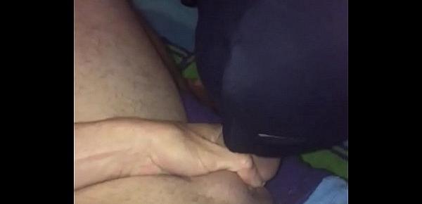  Anon sucking my big dick